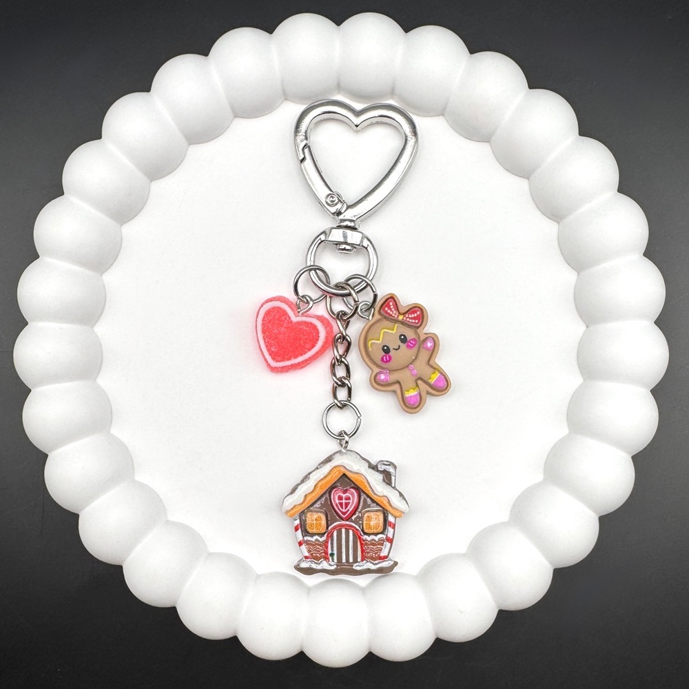 Gingerbread Village Bag Charm